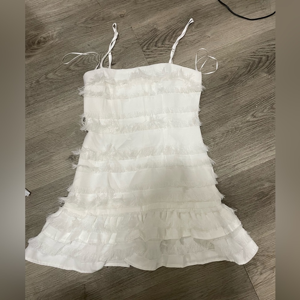 Princess Polly Molina fringe ruffle dress